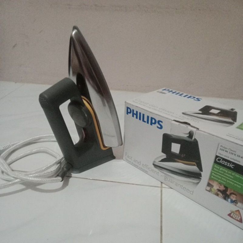 setrika Philips classic dry iron