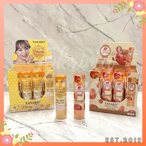 [LUSINAN] Lipbalm Tanako Honey milk / Tomato / Avocado