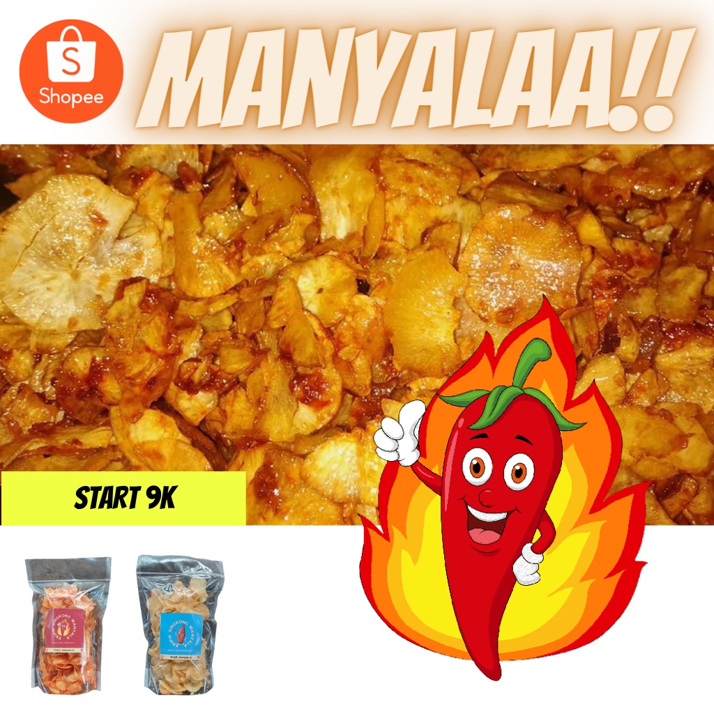 

KRIPIK SINGKONG PEDAS MANYALA