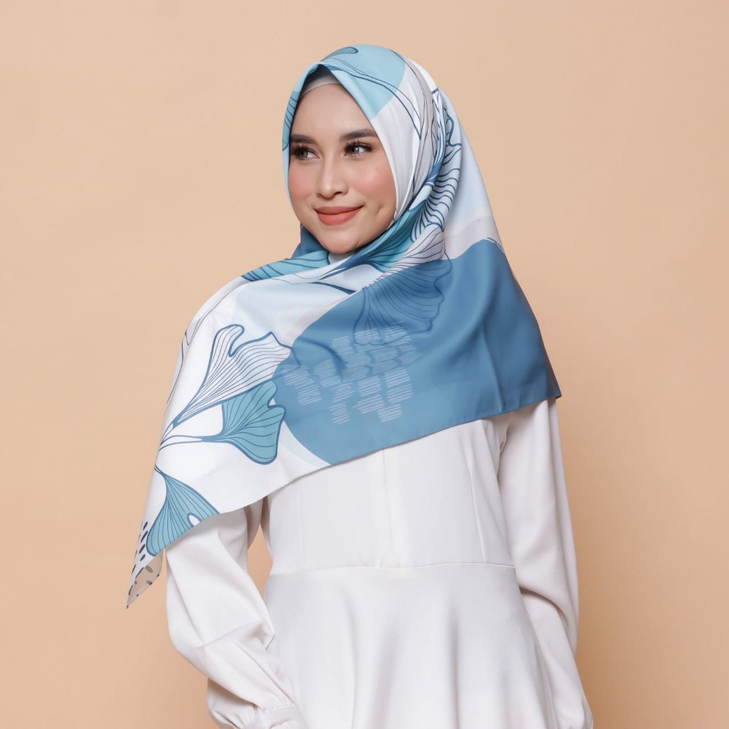 KERUDUNG SEGI EMPAT PRINTING MOTIF - JILBAB SEGIEMPAT BALQIS