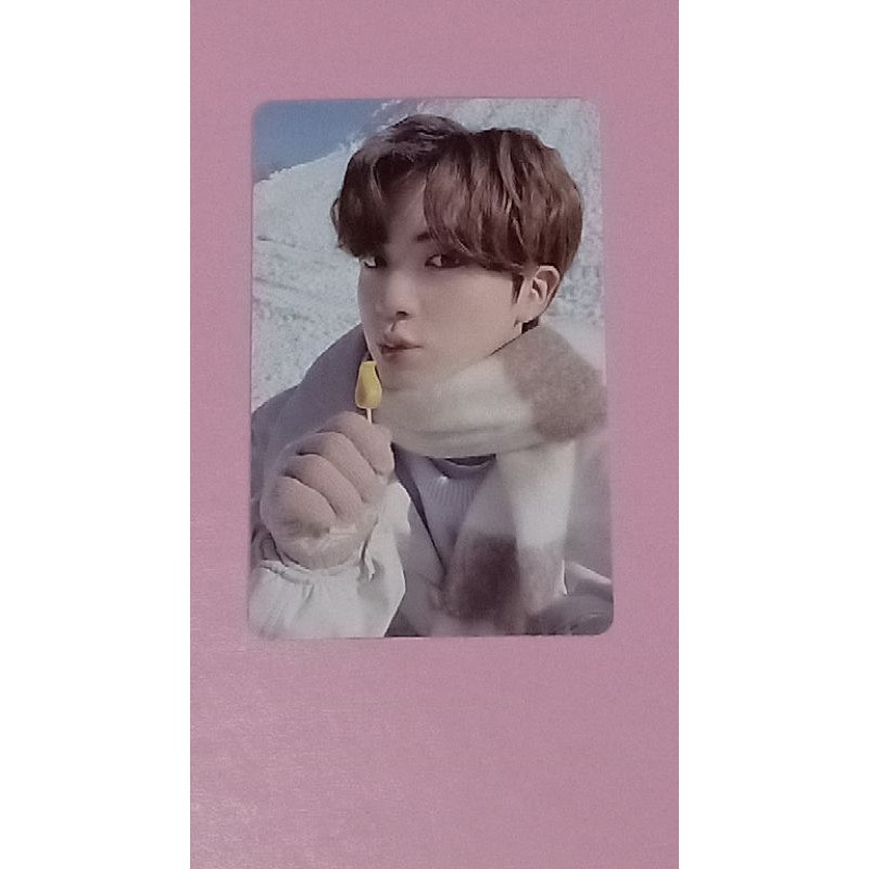 PHOTOCARD WINTER PACKAGE JIN SEOKJIN JIMIN WINPACK 2021