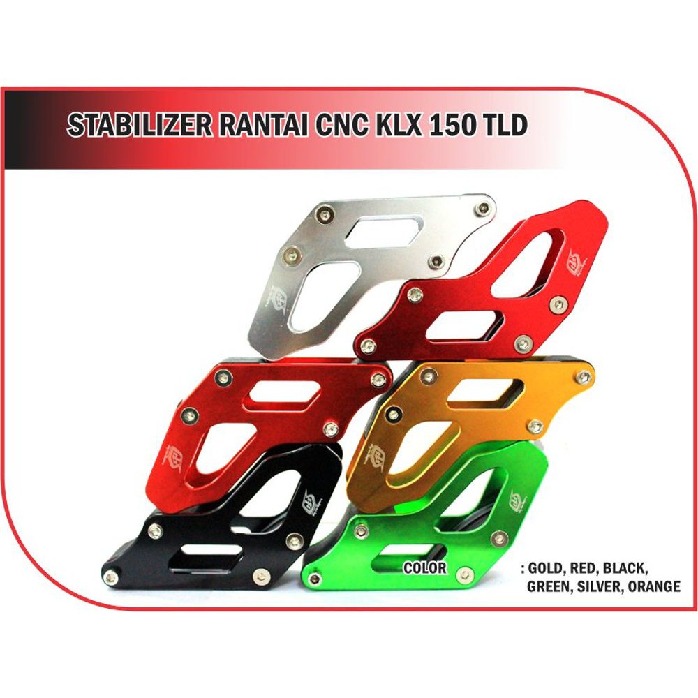 TENSIONER STABILIZER RANTAI CNC KLX 150 TLD Terbaik