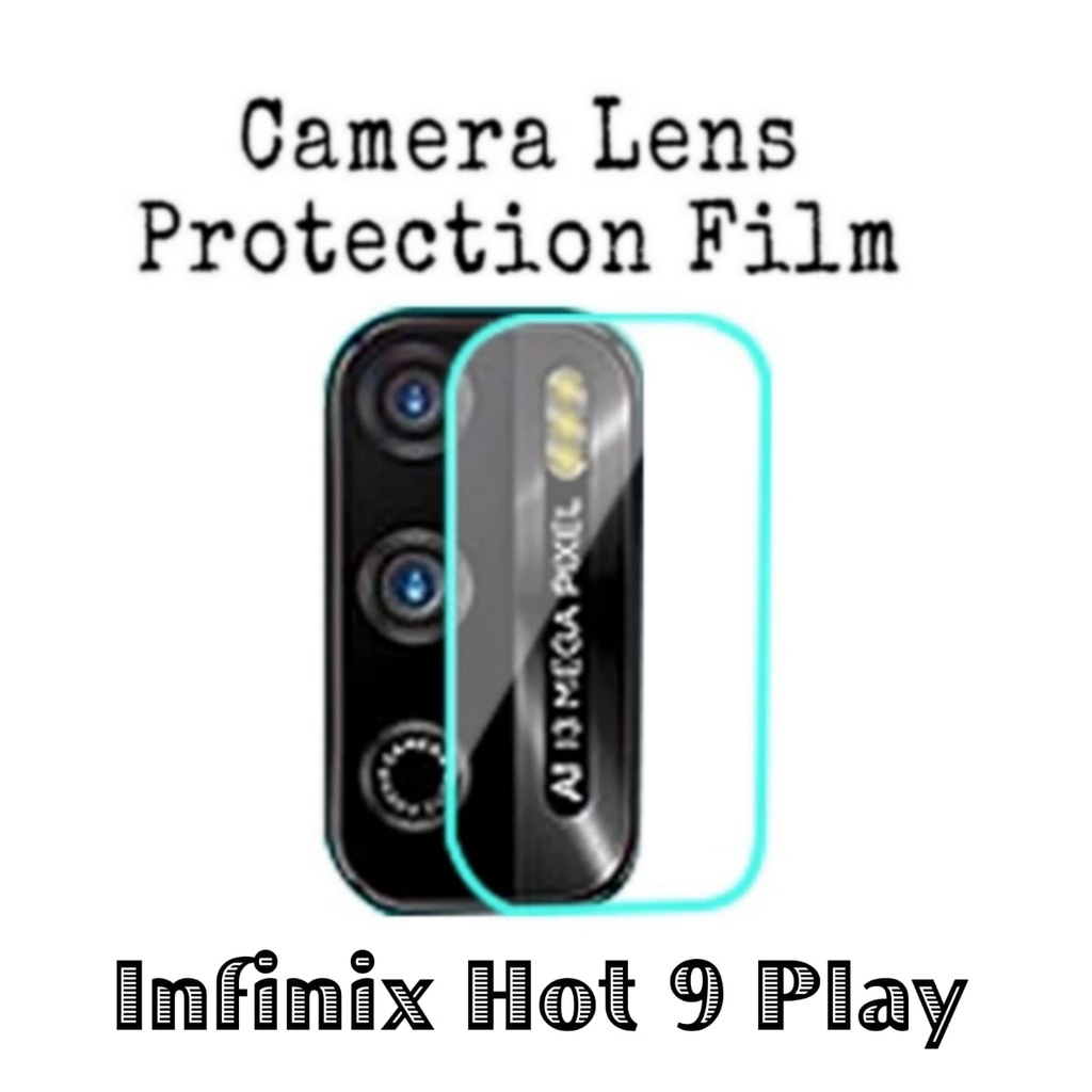 PROMO Tempered Glass Lens Camera INFINIX Hot 9 Play Anti Gores Kaca Pengaman Lens Camera Protection