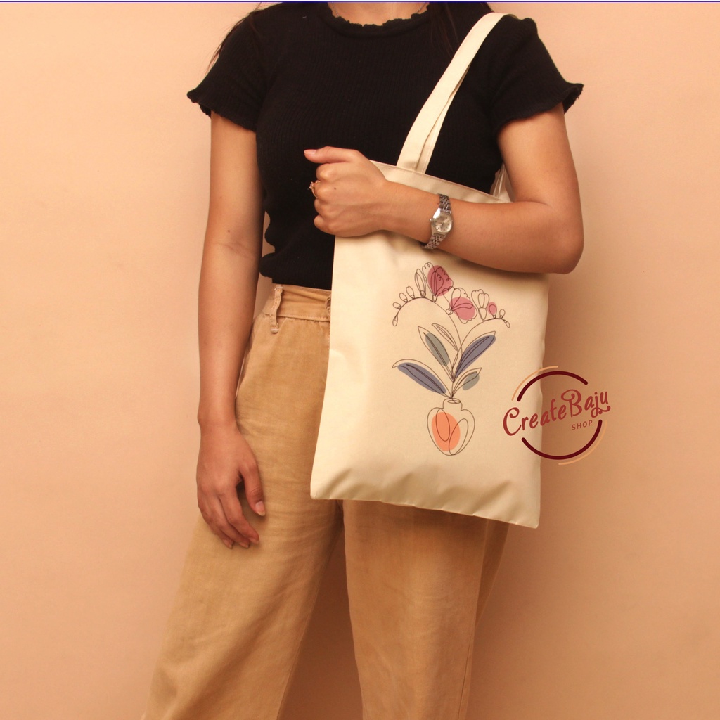 TOTE BAG PREMIUM PEREMPUAN TAS CEWEK TAS BELANJA