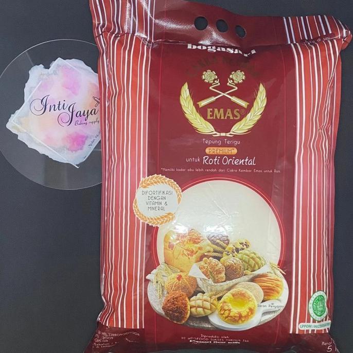 

@#@#@#] bogasari emas tepung terigu premium untuk roti oriental 5 kg