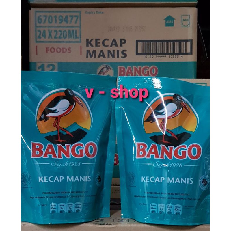 

Kecap Manis Bango 210ml