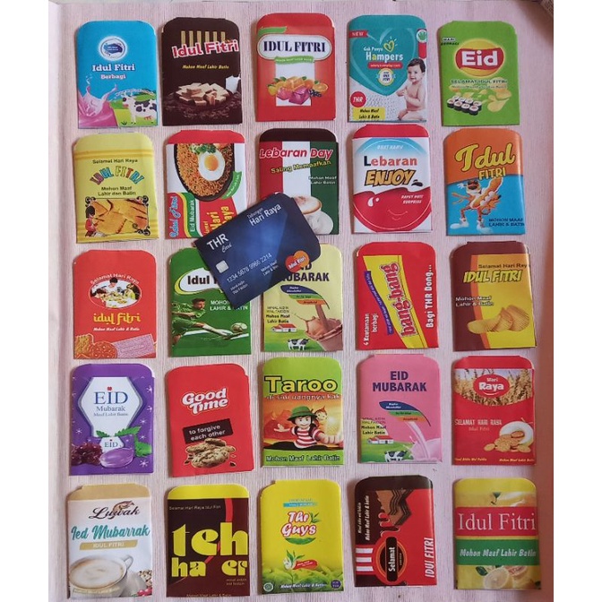 

Amplop Lebaran Mini snack 1 pack ( 10pcs )