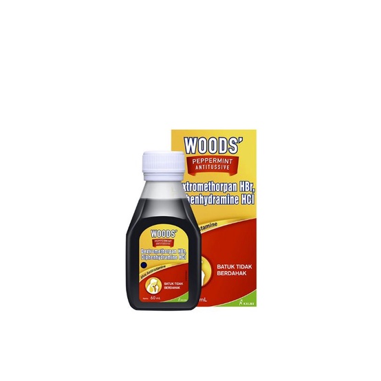 Woods Peppermint Antitusive | Obat Batuk Kering
