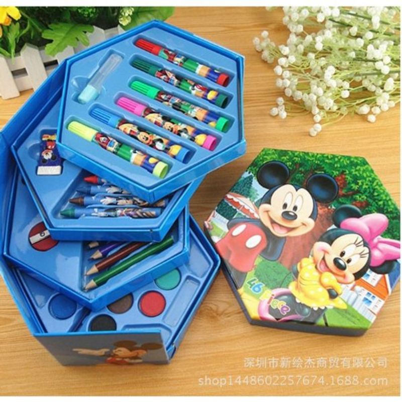 

ART SET 46 PCS/ART SET/CRAYON SET/CRAYON SET MURAH/ART SET MURAH