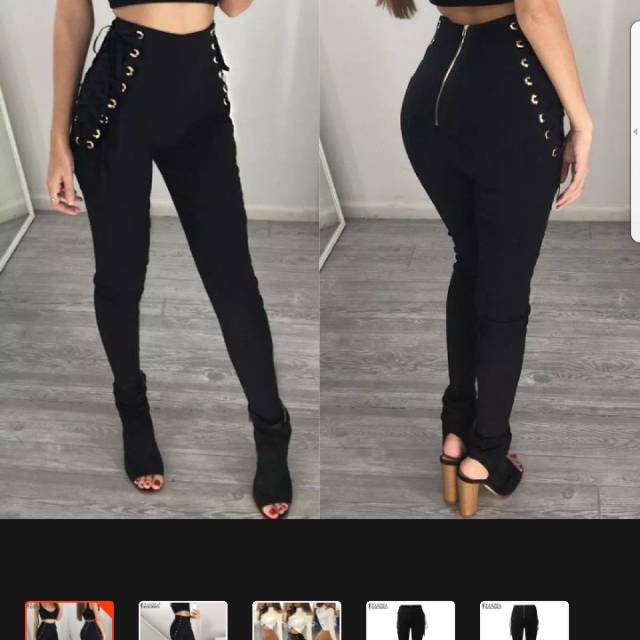 Celana panjang wanita skinny modis dan trendy By Zanzea