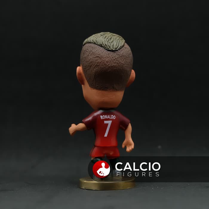 Portugal - C. Ronaldo | Soccerwe Action Figure Miniatur Pemain Bola