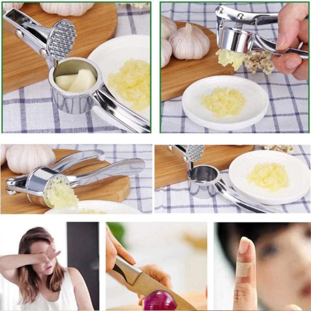 Preva Garlic Press Ginger Kitchen Gadgets Mincer Squeezer/Alat Pemeras Bawang Putih