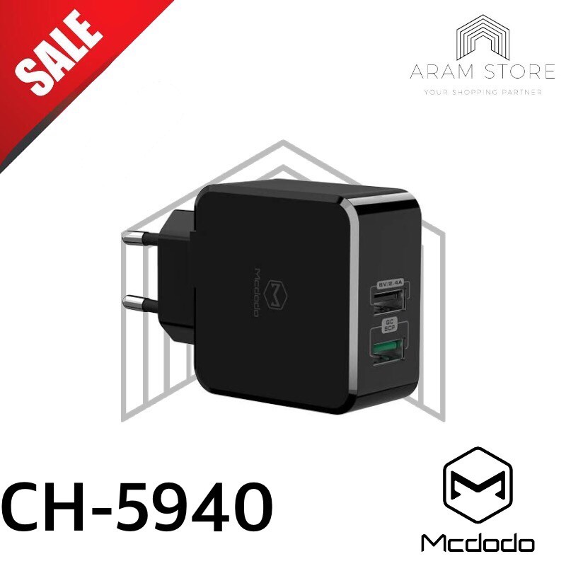 Mcdodo Adaptor Super Charge 5a 2usb Port Qc3 0 Mtk2 0 Scp Fcp Acf Iphone Samsung Shopee Indonesia