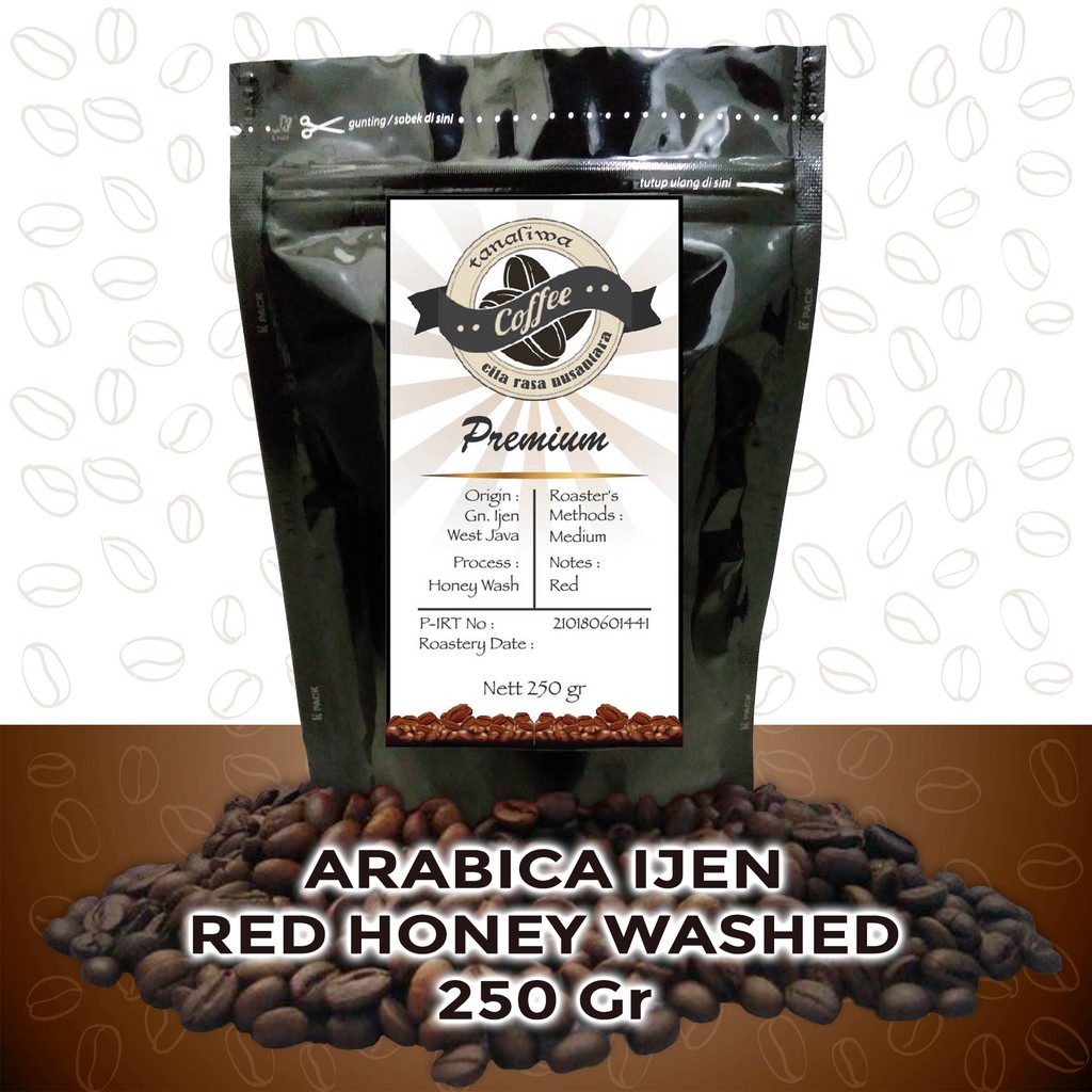 

Kopi Arabica Ijen Roasted 250gr