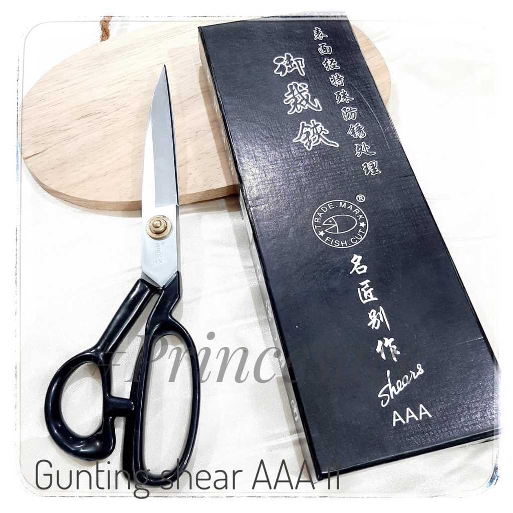 

Gunting Shear AAA 11", 10", 9" / Gunting Kain / Gunting Jahit Konveksi