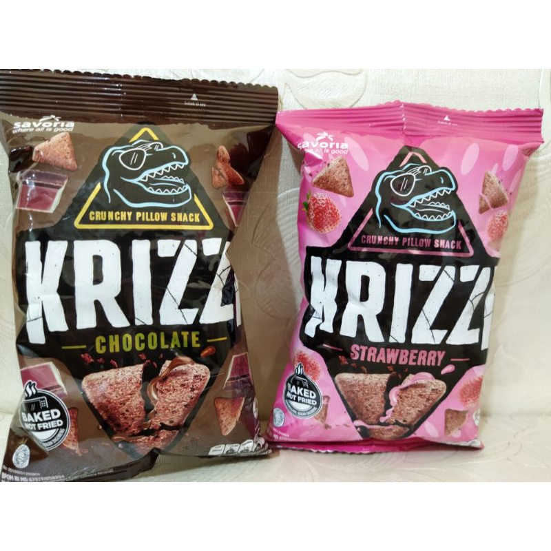 KRIZZI CRUNCHY PILLOW SNACK 20 GRAM