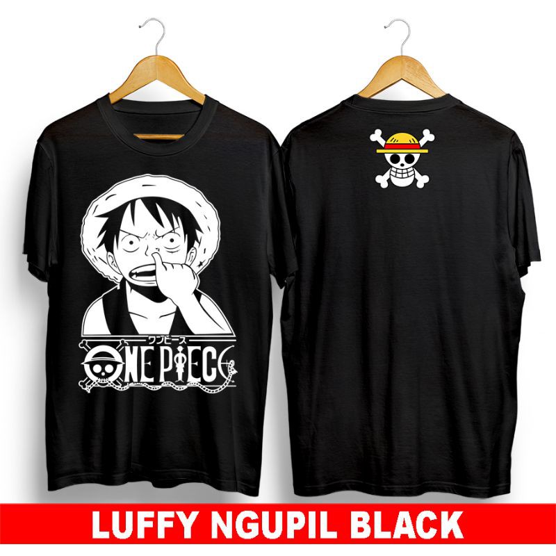 Kaos One Piece Luffy Ngupil