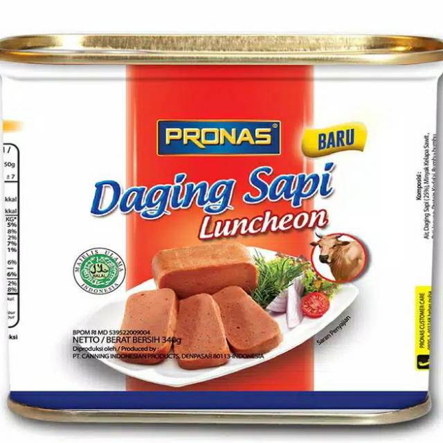 

PRONAS LUNCHEON BEEF 340G