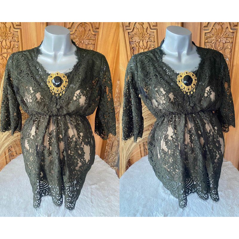 Kebaya Bali By Ani Kebaya Hamil Leher Segilima