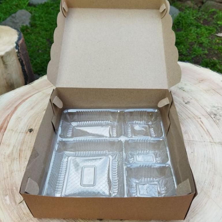 

PALING DIMINATI Dus Coklat R10K Kraft 20x20 cm / Kotak Nasi R10K / Box Nasi Coklat ⁂ 881