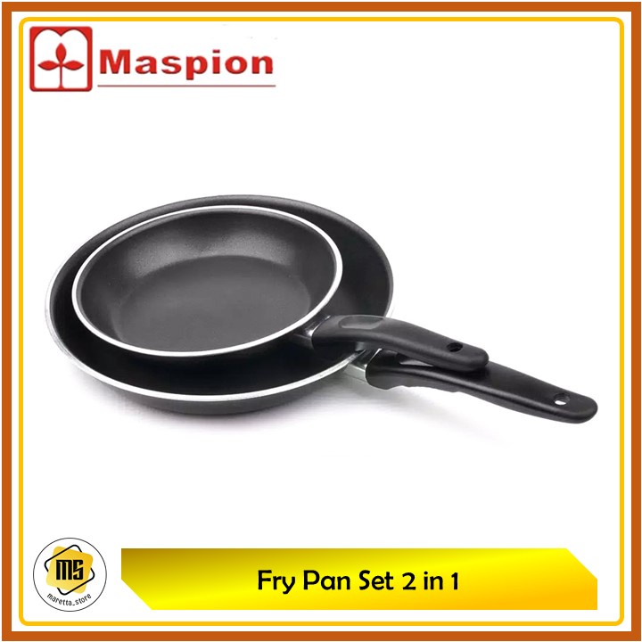 Maspion Teflon Frypan Set 2 in 1