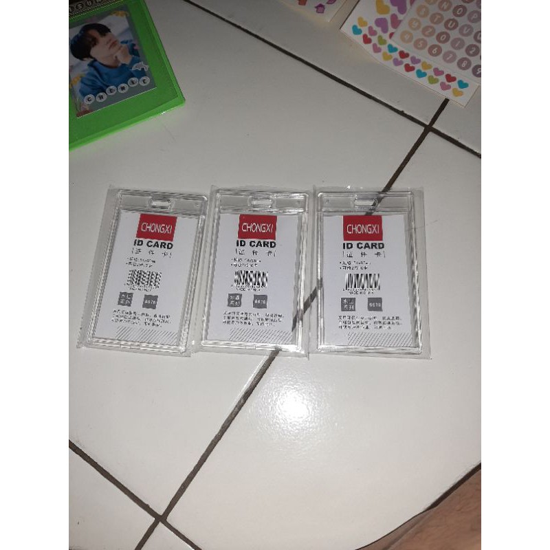 

ACRYLIC ID CARD CHONGXI