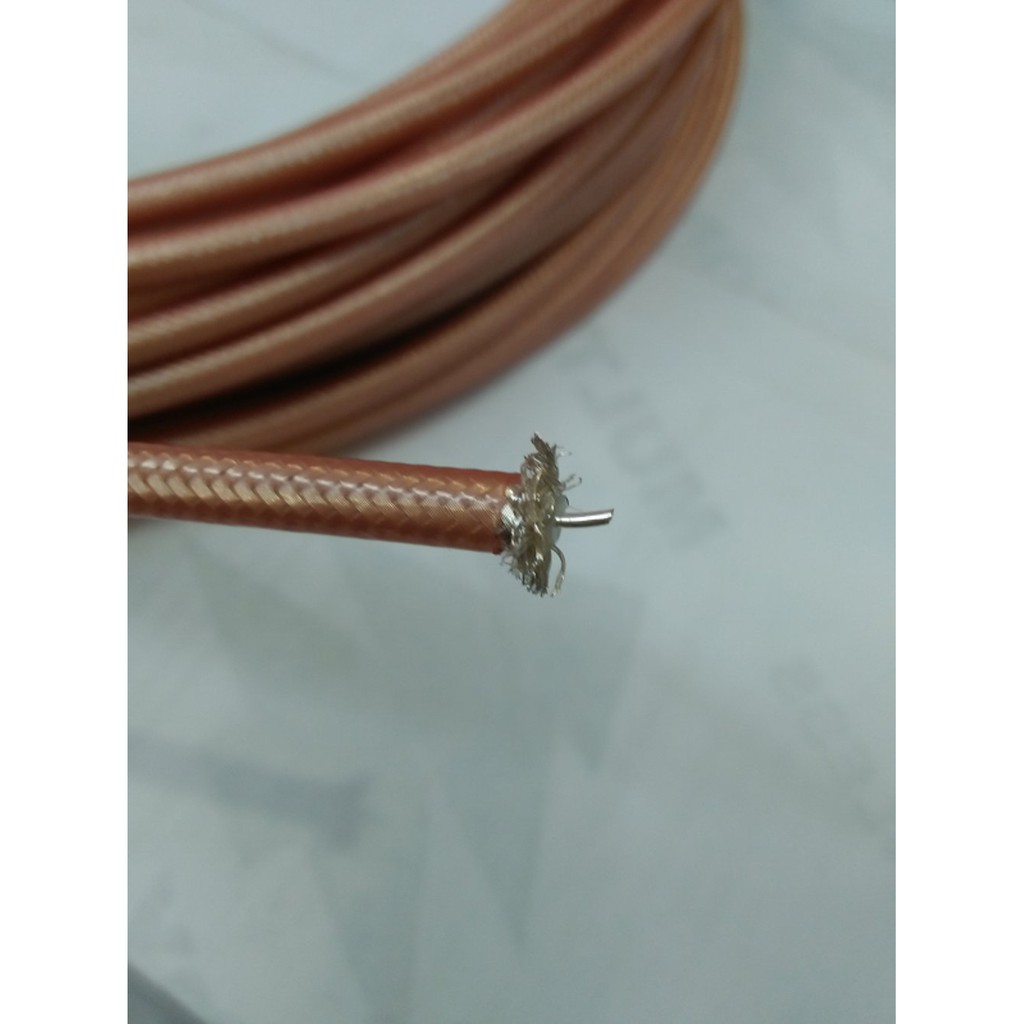 KABEL RG58 TEPLON PERAK Berkualitas