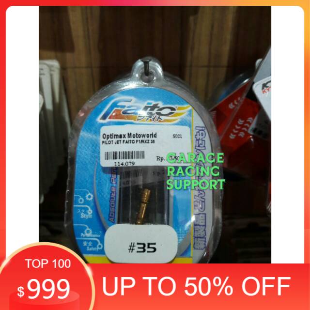 BIG SALE PILOT JET PJ KARBU FIZR RX KING RXZ FAITO UKURAN 35