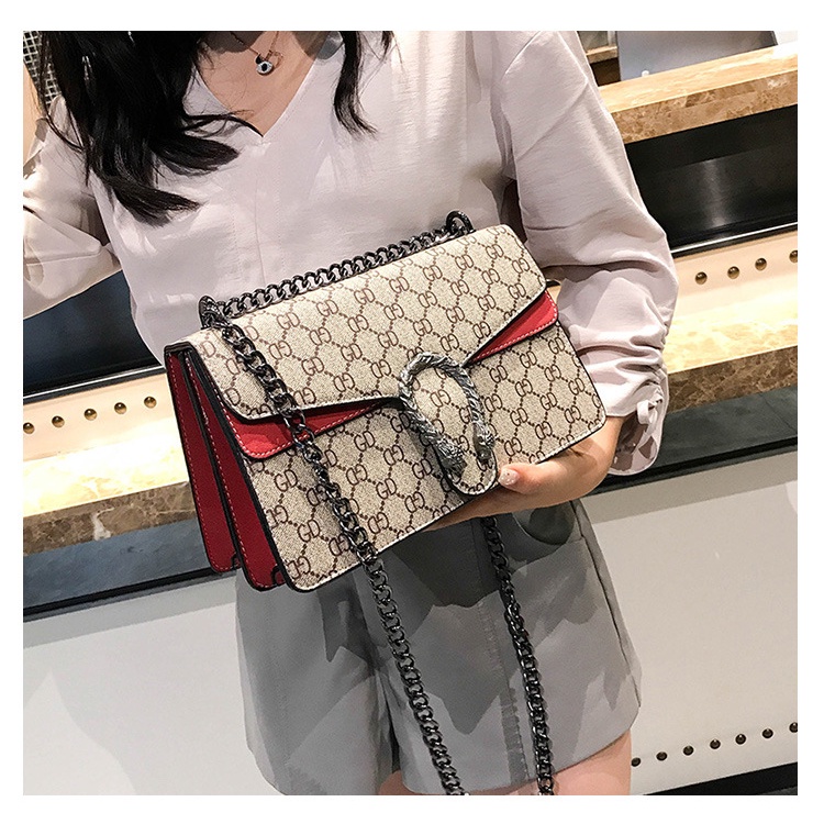 Serenity  Tas Selempang wanita / Import / GC Dionysus / Terbaru2021 / 2022 / sling bag korea / Kualitas KW Super Motif besi / Ukuran Besar - 046B