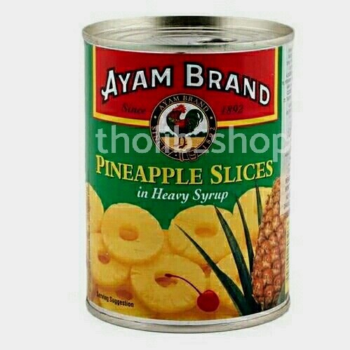 

Ayam brand pineapple slice 565gr can