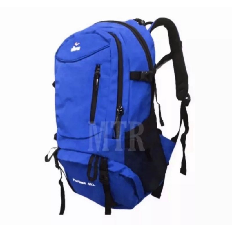 TAS RANSEL PRIA WANITA 40LTR,MERK ELBRUS ORIGINAL, MURAH MERIAH BERKUALITAS,BONUS RAINCOVER