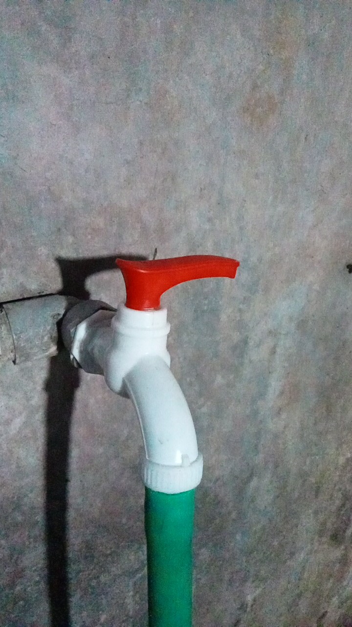 Kran Tembok Pvc Ars 2way 1/2 3/4 - Keran Air Taman + Verloop