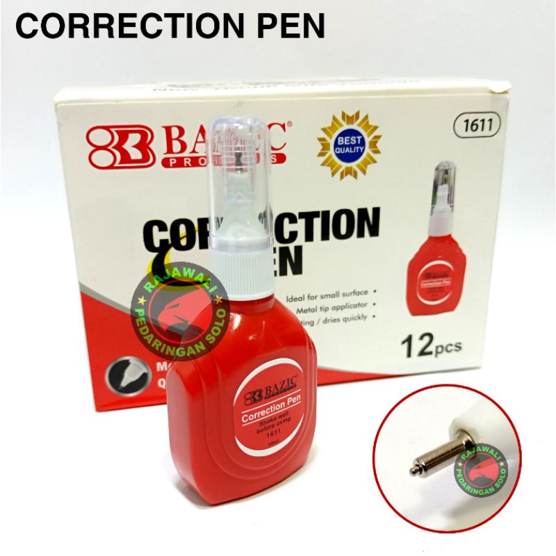 

TIP EX CORRECTION PEN CAIR UJUNG BESI TIPEX