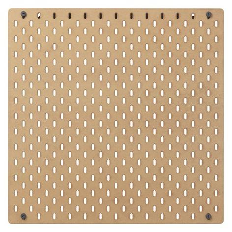 

SKDS Papan berlubang, papan tempel, board multifungsi, kayu, 56x56 cm