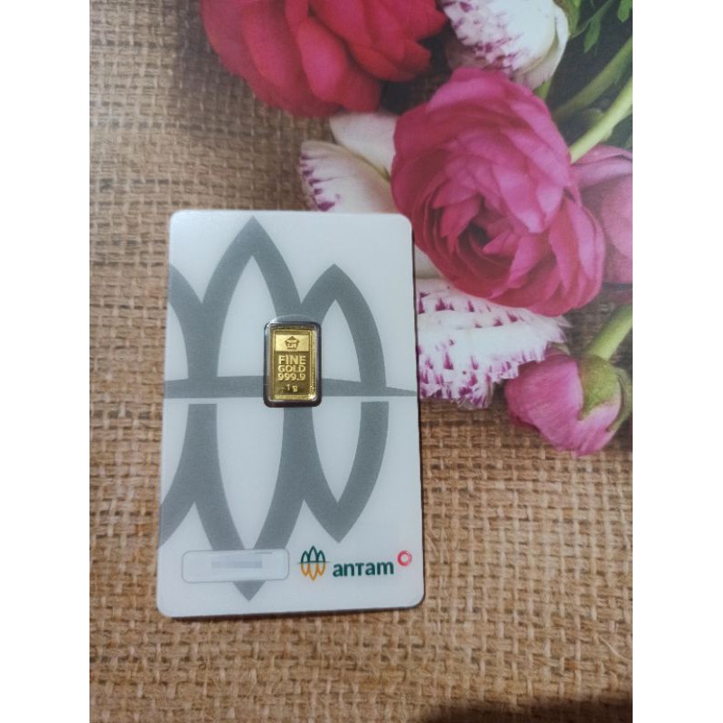 emas antam 1g/gr/gram, 1 gr logam mulia/LM/Goldbar Press Terbaru-2