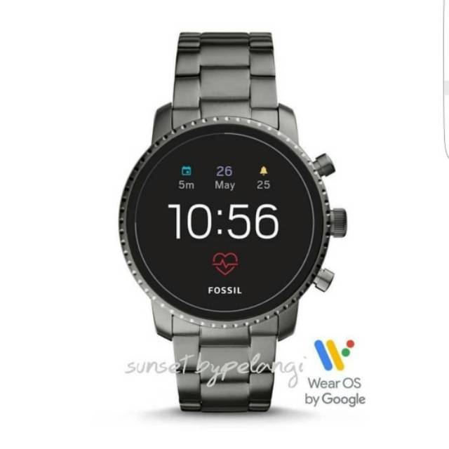 Jam Fossil Gen 4 Smartwatch Smoke Grey FTW4012
