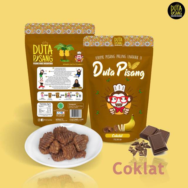 

Keripik Pisang Duta Pisang - Rasa Coklat