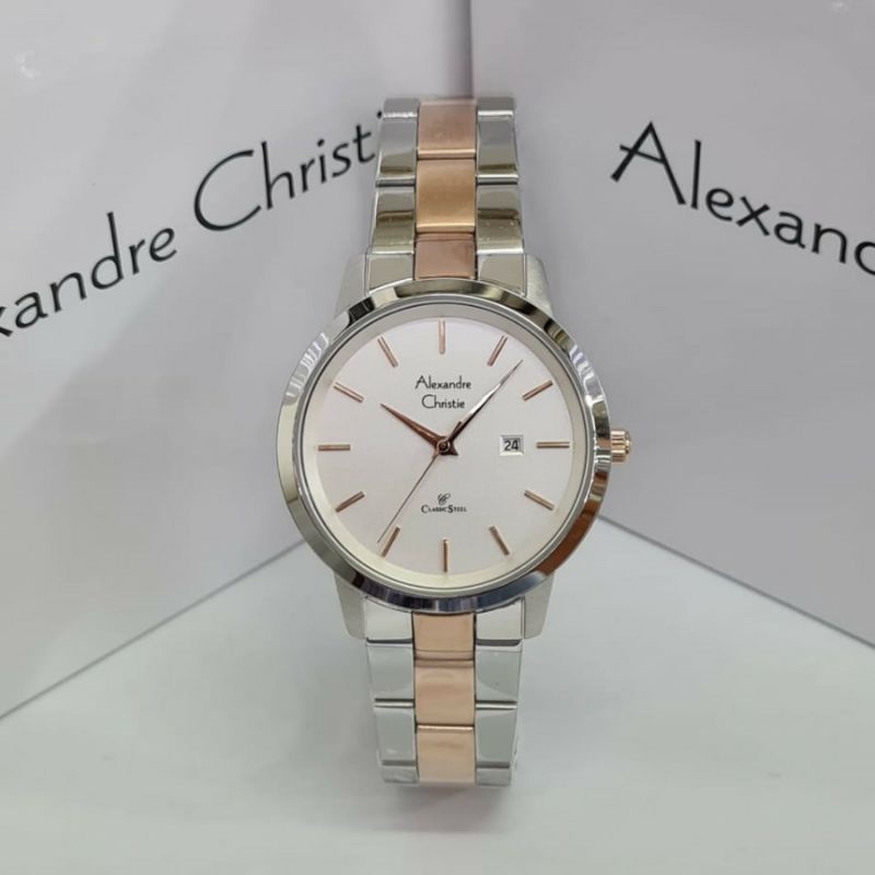 Jam Tangan Wanita Alexandre Christie 8645 Original