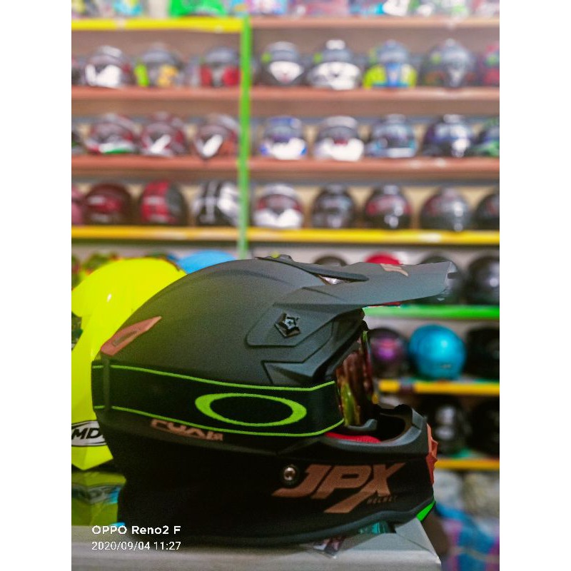 HELM JPX CROSS ANAK SET GOOGLE ORIGINAL