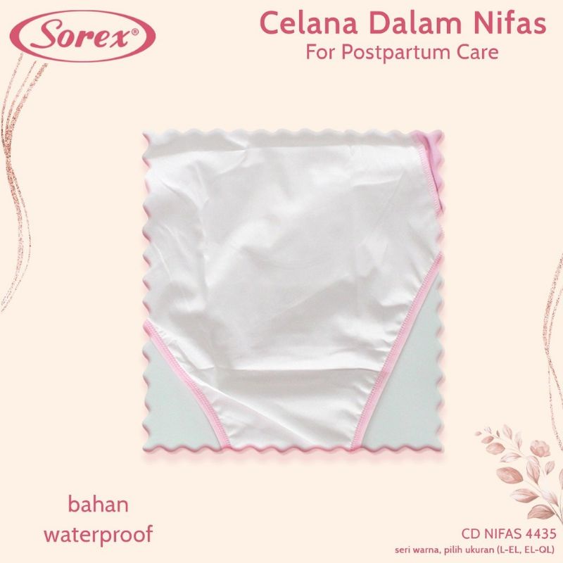 Sorex CD Nifas Sorex 4435 Celana Dalam Nifas /CD Setelah melahirkan