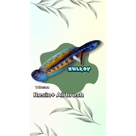 patung chana auranti Replika ikan chana red Maru yellow maru blue puchra