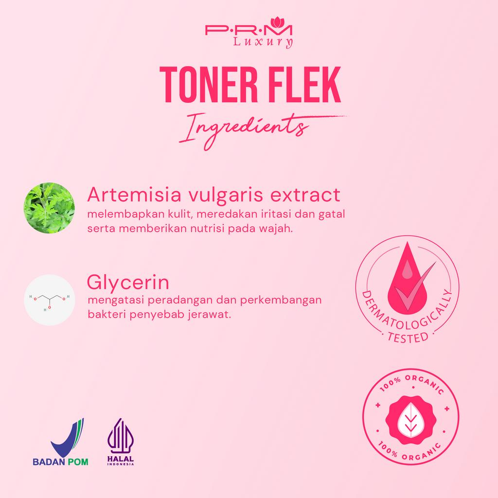 TONER SERIES FLEK PRM LUXURY &amp; GLOW LUXURY SKINCARE BPOM