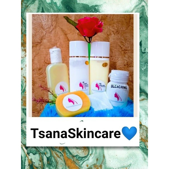 PEMUTIH BADAN AMPUH HB DOSIS TINGGI PAKET LENGKAP TSANA SKINCARE