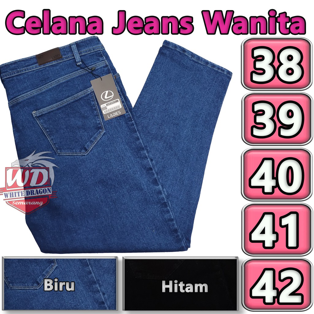  CELANA  JEANS  CEWEK 38 39 40 41 42 43 44 45 46 47 48 SLIMF 