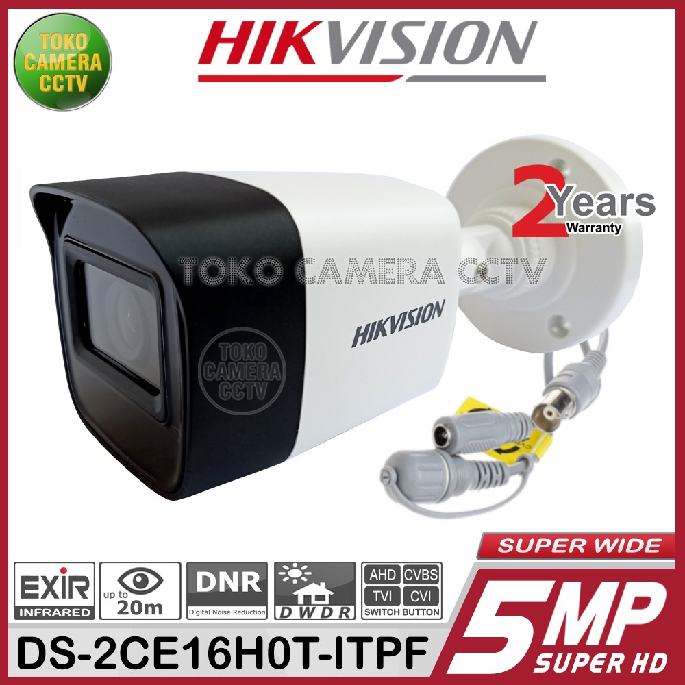 KAMERA CCTV OUTDOOR 5MP HIKVISION SUPER WIDE