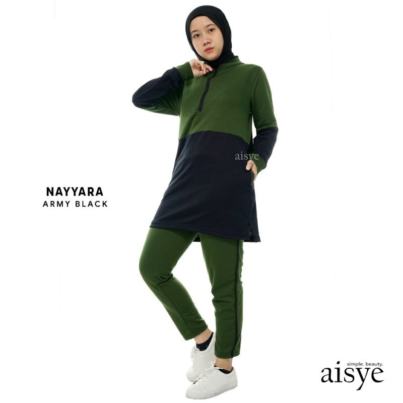 Baju Senam Setelan Olahraga Sporty NAYYARA AISYE