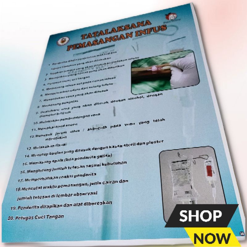 

Poster Bidan Tatalaksana Pemasangan Infus