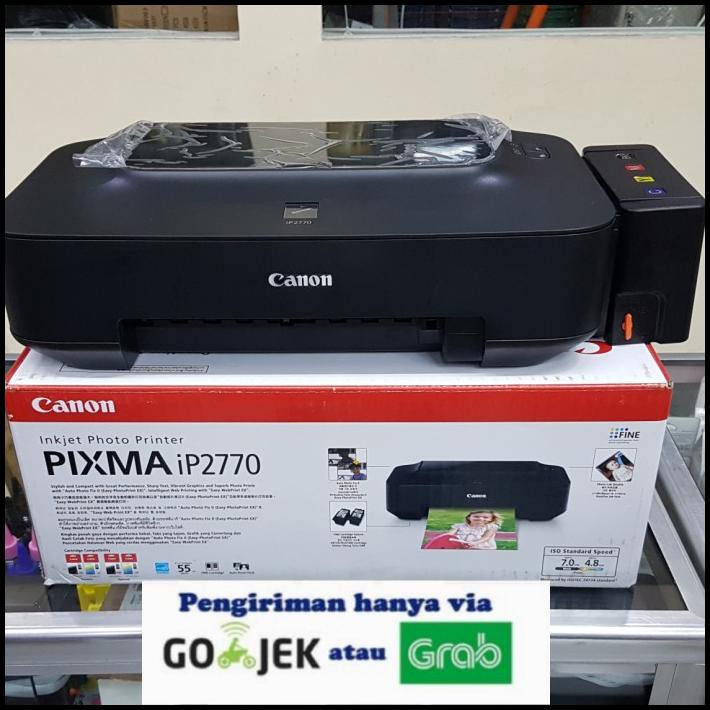 Printer Canon Ip2770 + Infus Box Modif A3 Lipat 2 Printer Notaris