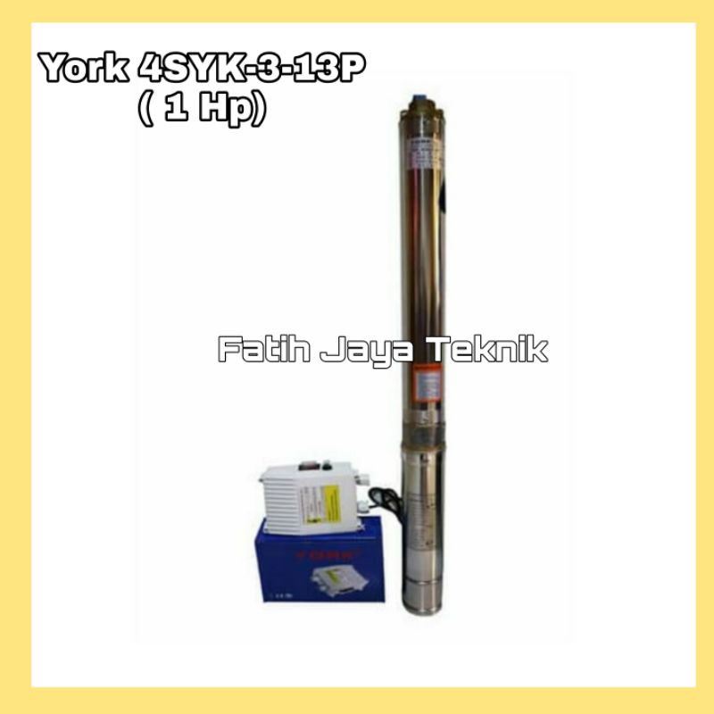 Pompa Submersible 4 inch Satelit 1 Hp York 4SYK3-13P