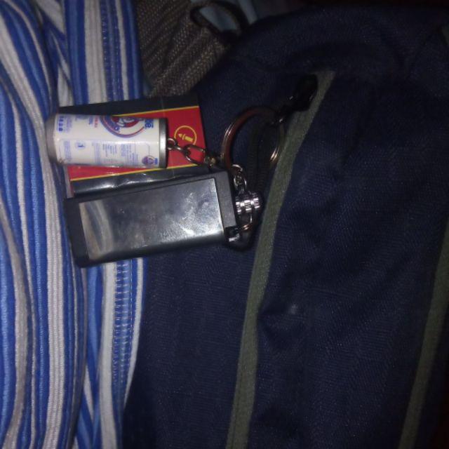 Outdoor Waterproof Kerosene Lighter Mancis Gesek Korek Api Mini Kotak Belum Termasuk Isi